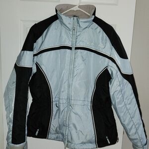 Polaris Light Blue and Black snowmobile Jacket